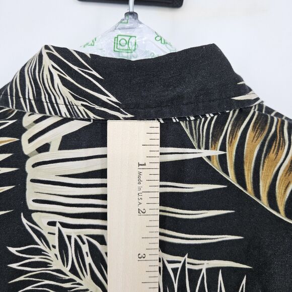 Cooke Street Shirt Mens Medium Fronds Hawaiian Short Sleeve Button Up Summer M - Picture 5 of 10